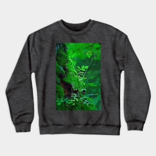 Lush Green Forest Crewneck Sweatshirt